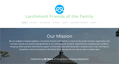 Desktop Screenshot of larchmontfriendsofthefamily.org